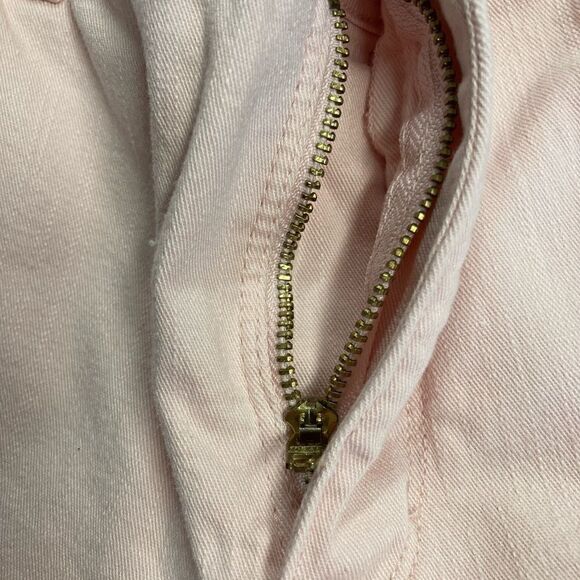 VINTAGE AMERICA BLUES, BOHO Crop, Women’s pink Jeans, Size 14,Stretchy,5 Pocket - Picture 9 of 11